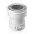 Burgerhout concentrisch Verloop Aluminium - 80/125mm -100/150mm wit - 400456182