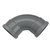 Wavin Wafix bocht PVC 90° Ø125mm SN4 - mof/mof - 1111212009