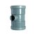 Wavin Wafix T-stuk 90° Ø110x75x110mm SN4 - 2x mof/lijm - 1112211079