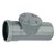 Wavin Wafix PVC Ontstoppingsstuk Ø110mm SN4 - mof/spie - 1112411001