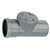 Wavin Wafix PVC Ontstoppingsstuk Ø125mm SN4 - mof/spie - 1112412001