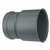 Wavin Wafix PVC Overgangsstuk Ø125x206mm SN4 - 1114112003