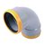 Wavin Wafix bocht PVC 90° Ø125mm SN8 - mof/mof - 1101212009