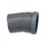 Wavin Wafix PVC Bocht 15° Ø160mm SN4 - Mof/Spie - 1111116001