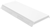 Vasco Buitenrooster tbv D60 wit 11VE42371