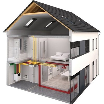 Zehnder ComfoAir Q350 NL R VV ST ERV - 471502059