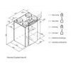 Brink Renovent 450 4/0L+ NL - WTW unit - 421201 foto