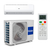 Haier airco binnen + buitenunit Flair 3,5 kW R32 wit / Ruimte <90m³