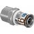 Uponor puntstuk Ø16mmx1/2