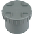 Wavin PVC Eindstuk Ø90mm - Schroefdeksel - 3105109001