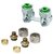 Radiator H-blok set 2-pijps haaks 3/4 incl koppeling 16x2mm 1500749