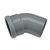 Wavin Wafix PVC Bocht 30° Ø125mm SN4 - Mof/Spie - 1111112003