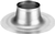 Burgerhout aluminium plakplaat Ø204mm - 400453210