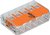 Wago lasklem 5-delig met hendel - transparant - 25 stuks - 221-415