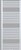 Thermrad Basic 6 handdoekradiator - 1217x600- 598 Watt - Ral 9016