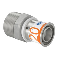 20mm S-Press Messing Rechte Draadfitting