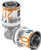 Uponor knie Ø20x20mm - messing - 1070524