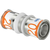Uponor sok Ø20x20mm - messing - 1070548