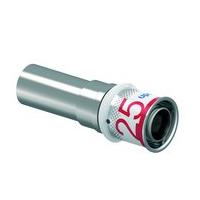 25mm S-Press Messing Overgang
