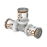 16mm S-Press Messing T-Stuk/Draadfitting