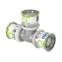 32mm S-Press Messing T-Stuk/Draadfitting