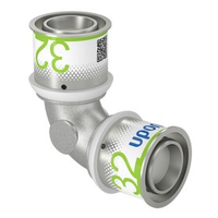 32mm S-Press Messing Knie