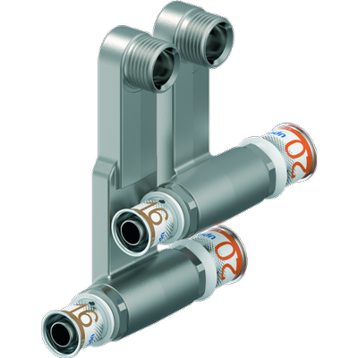 Uponor Plint Aansluitstuk 16 x 1/2 x 20 / 1070694