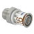 Uponor puntstuk Ø16x3/8'' buitendraad - messing - 1070501