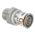 Uponor puntstuk Ø16x3/8'' buitendraad - messing - 1070501