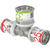 Uponor T-stuk Ø25x32x25mm - messing - 1070579