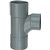 Wavin PVC L-T-stuk stromend 90° Ø110mm - 3xmof - 3102611009