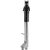 Dakdoorvoer Burgerhout Parallel rond 80-80mm - lengte 1360mm - zwart - 400452829