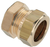 Bonfix kneldop Ø28mm messing - 82497