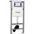 Inbouwreservoir Rapotec WC-element met Geberit UP320 - 950-154