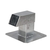 Dakdoorvoer aluminium 120mm - SINGLE 