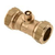Bonfix sok Ø22mm + ontluchting messing - 82781