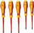 Solar Plus schroevendraaierset, 5-delig, Torx, isolatiebescherming 1000V - SD 9541 - SET 5 TX