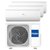 Haier airco Multi-split Flair 3 x 2,0Kw - R32 - Ruimte <3x45m3 - inclusief afstandsbediening