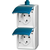ABB Opbouw wcd Dubbel IP44 Verticaal - 2CKA002084A0706