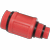 Bouwstop De Beer saniplug 3/8, 1/2 en 3/4 - rood - 340708001