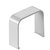Canalplast G70 verbindingssok - RAL9010 - CONG70