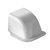 Canalplast CM70 muur afdekkap - RAL9010 - CONCM70