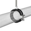 Flamco BSH beugel Ø23-26mm - rubber inleg - staal - 38363 foto