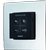 Duco bedieningsschakelaar zwart/wit - RF batterij - 0000-4175