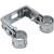 Walraven dubbele beugel Ø15mm - instelbaar - 3205015