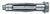 Fis Hollewandplug M8x54mm - 519783