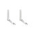 Wandbeugel Comfort Line set 2 stuks 550x550 mm - tot 100 kg