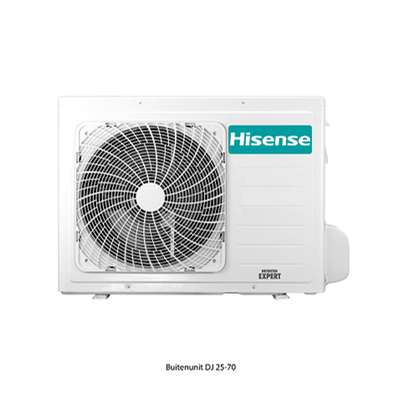 Hisense set New Comfort 5.0kW R32 - ruimte <125m³