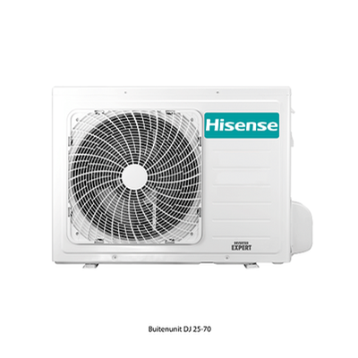 Hisense set New Comfort 7.0kW R32 - ruimte <175m³