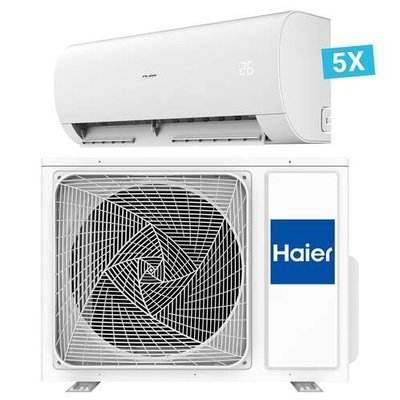 Haier airco Multi-split Pearl 5 x 2.0 kW - R32 / Ruimte <5x45m3 - inclusief afstandsbediening